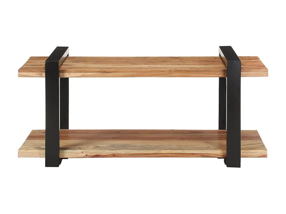 Meuble TV 90x40x40 cm Bois d'acacia solide WET6045