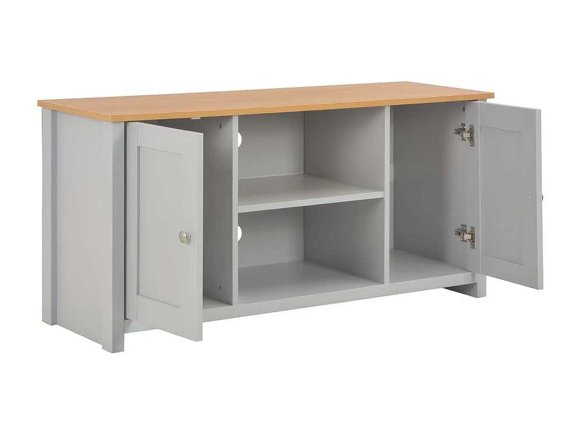 Meuble TV Gris 120x39x58 cm WET5797