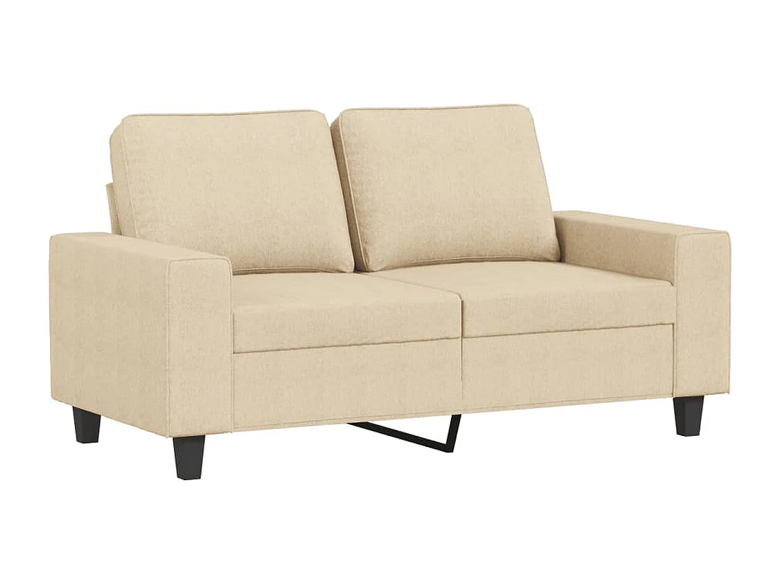 2-delige Loungeset stof crèmekleurig NL843269