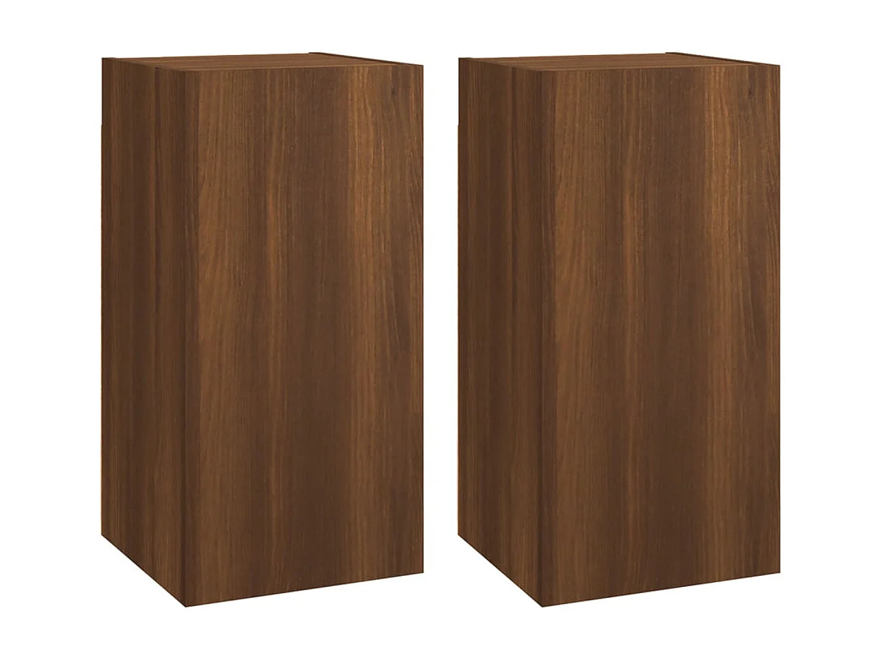 Meubles TV 2 pcs Chêne marron 30,5x30x60 cm Bois d'ingénierie WET3609