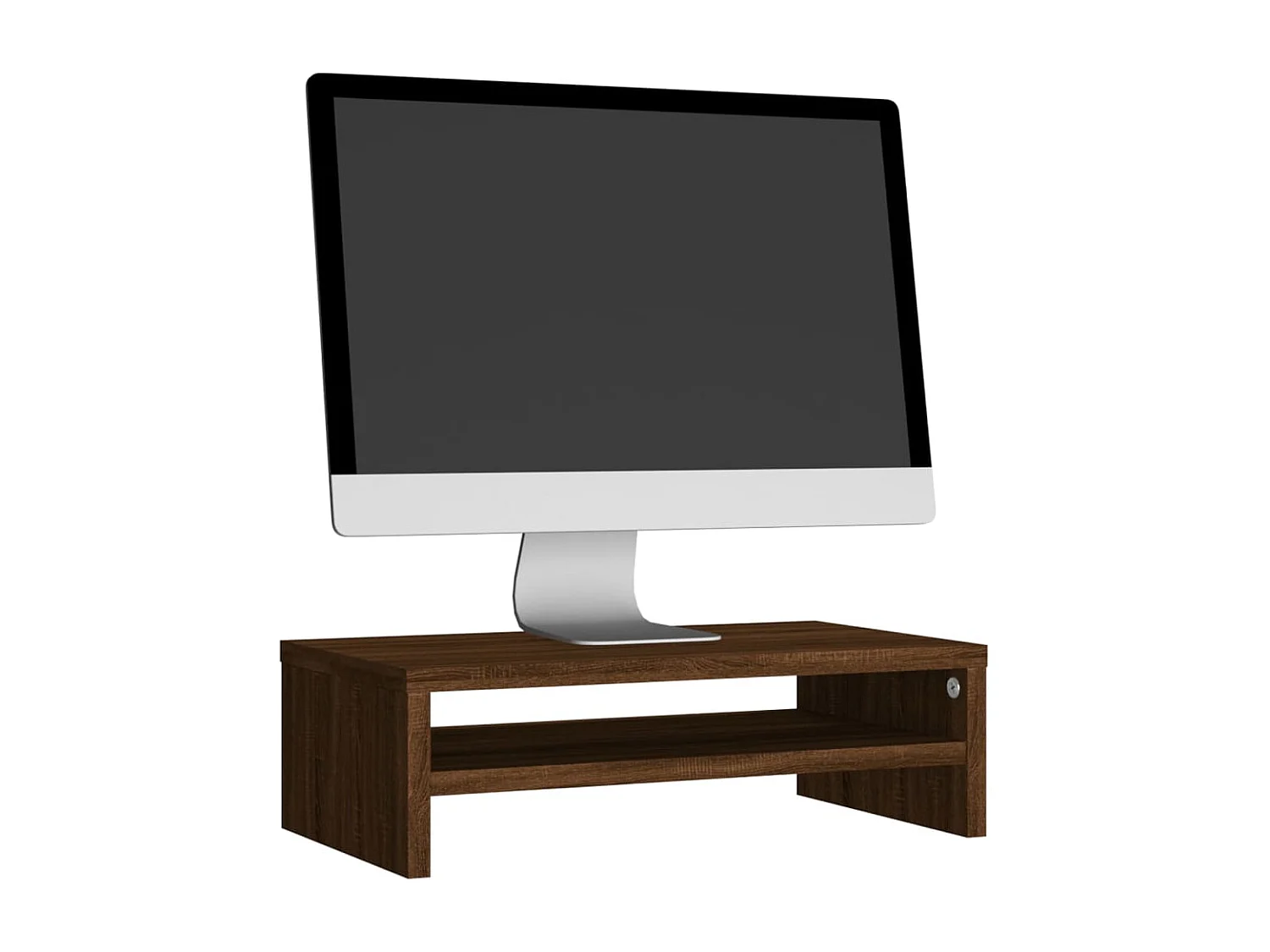 Support de moniteur Chêne marron 42x24x13 cm Bois d'ingénierie WET9009