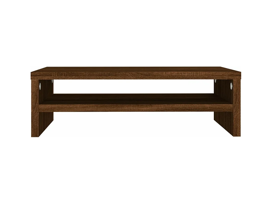 Support de moniteur Chêne marron 42x24x13 cm Bois d'ingénierie WET9009
