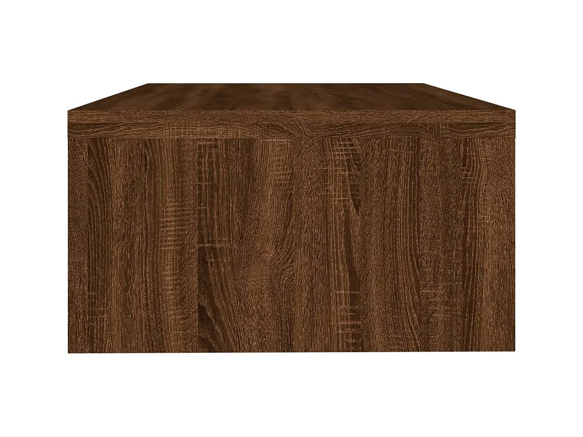 Support de moniteur Chêne marron 42x24x13 cm Bois d'ingénierie WET9009