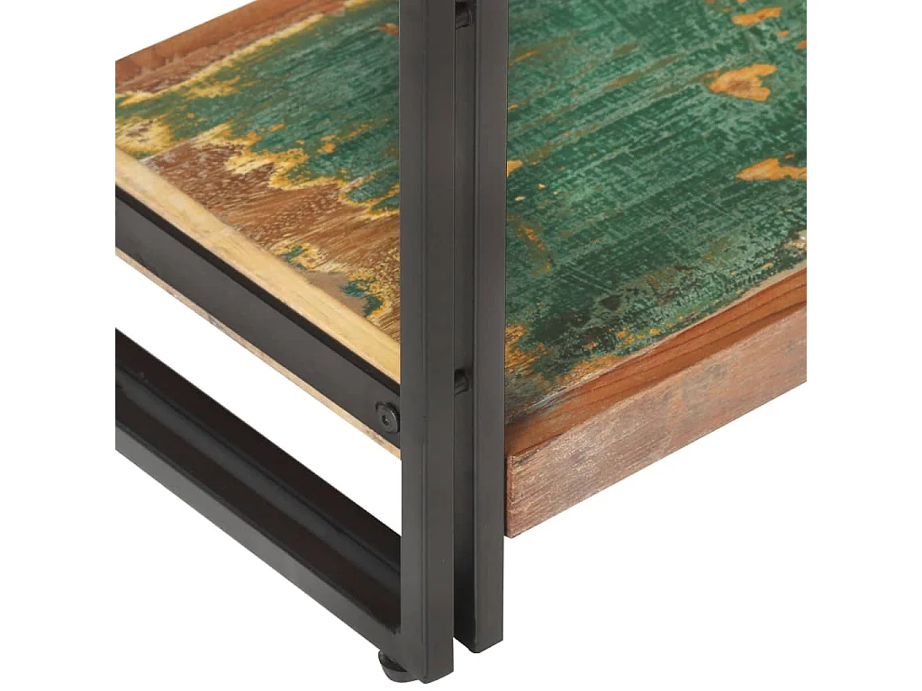 Meuble TV 120x30x40 cm Bois de récupération massif WET7155