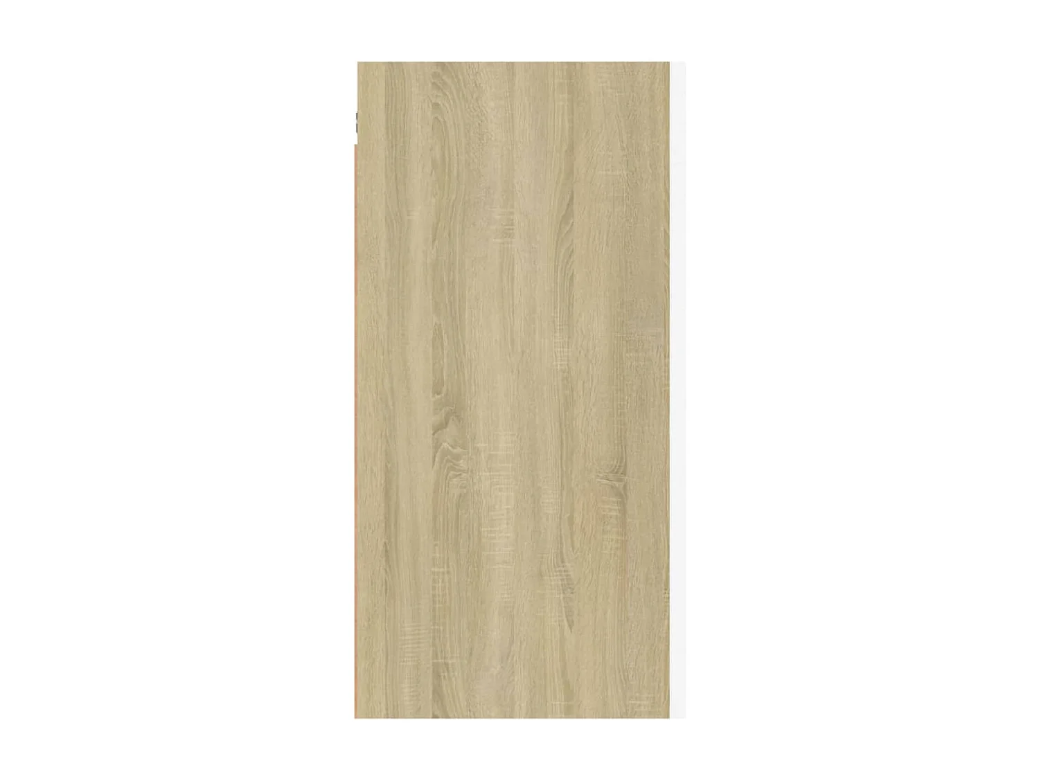 TV-Schrank,TV-Möbel Weiß Sonoma-Eiche 30,5x30x60 cm Holzwerkstoff -gkd84529