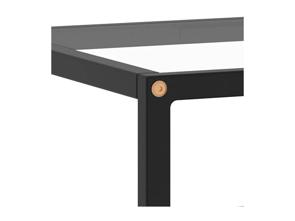 Tv-meubel met gehard glas 120x40x40 cm zwart NL125794