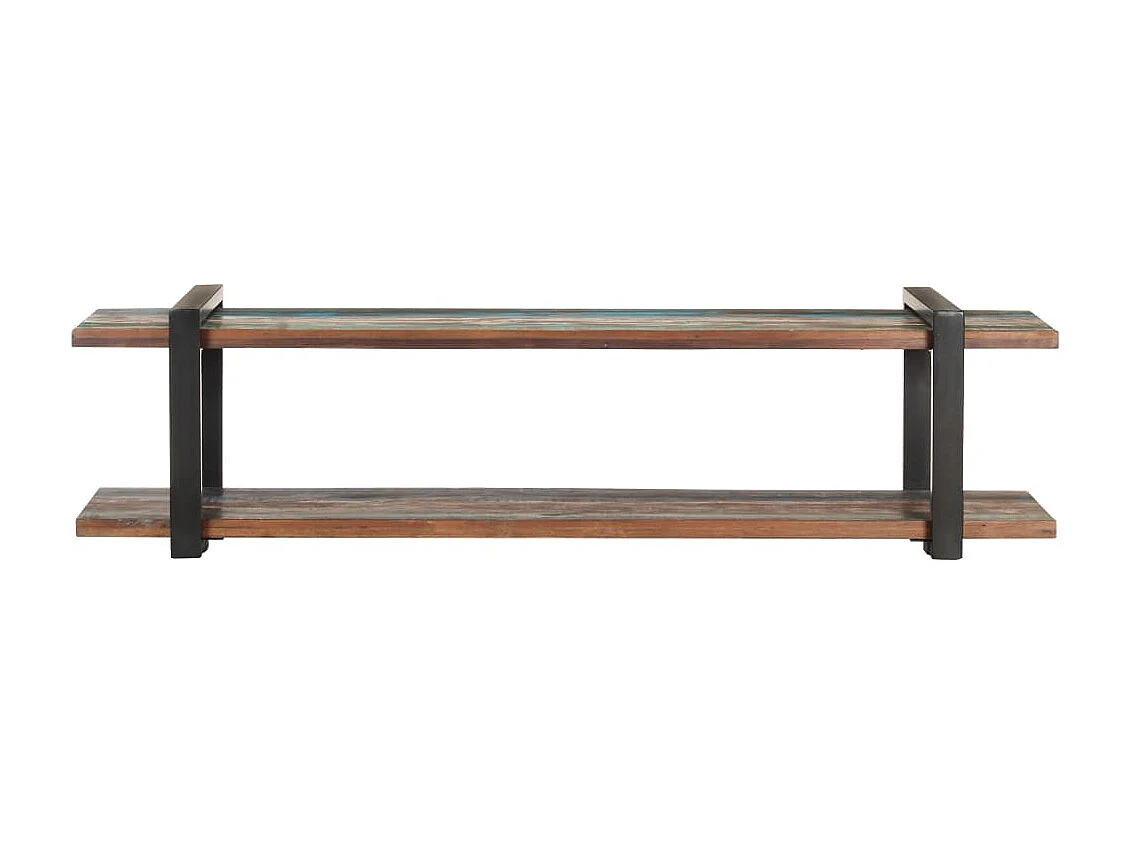 Meuble TV 160x40x40 cm Bois de récupération massif WET8937