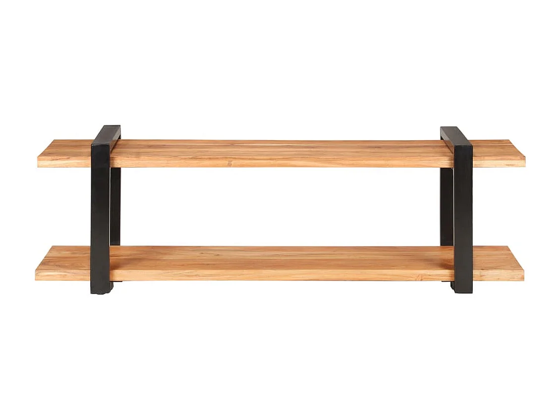 Meuble TV 130x40x40 cm Bois d'acacia solide WET5006