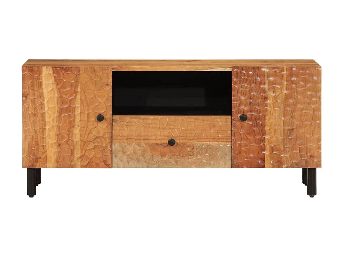 TV-Schrank,TV-Möbel 105x33x46 cm Massivholz Akazie -gkd623932
