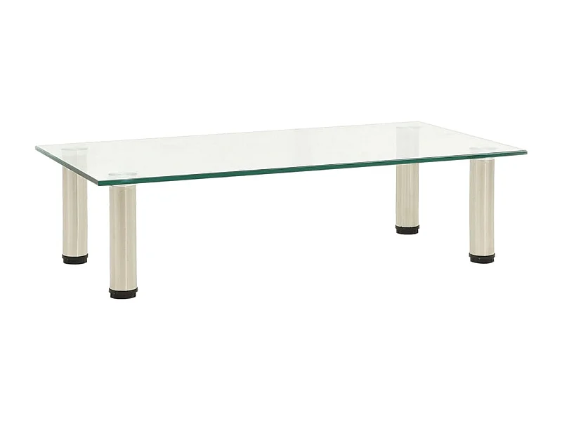 Tv-meubel 60x35x17 cm gehard glas transparant NL855545