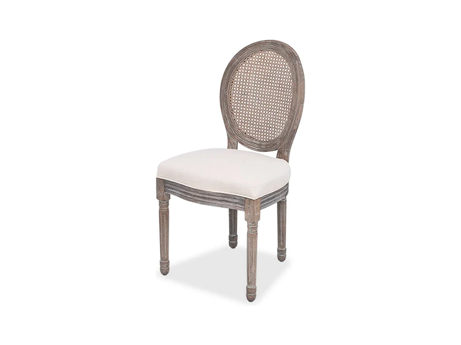 2er-set-Stühle| Esszimmerstühle Creme Stoff -gkd507097