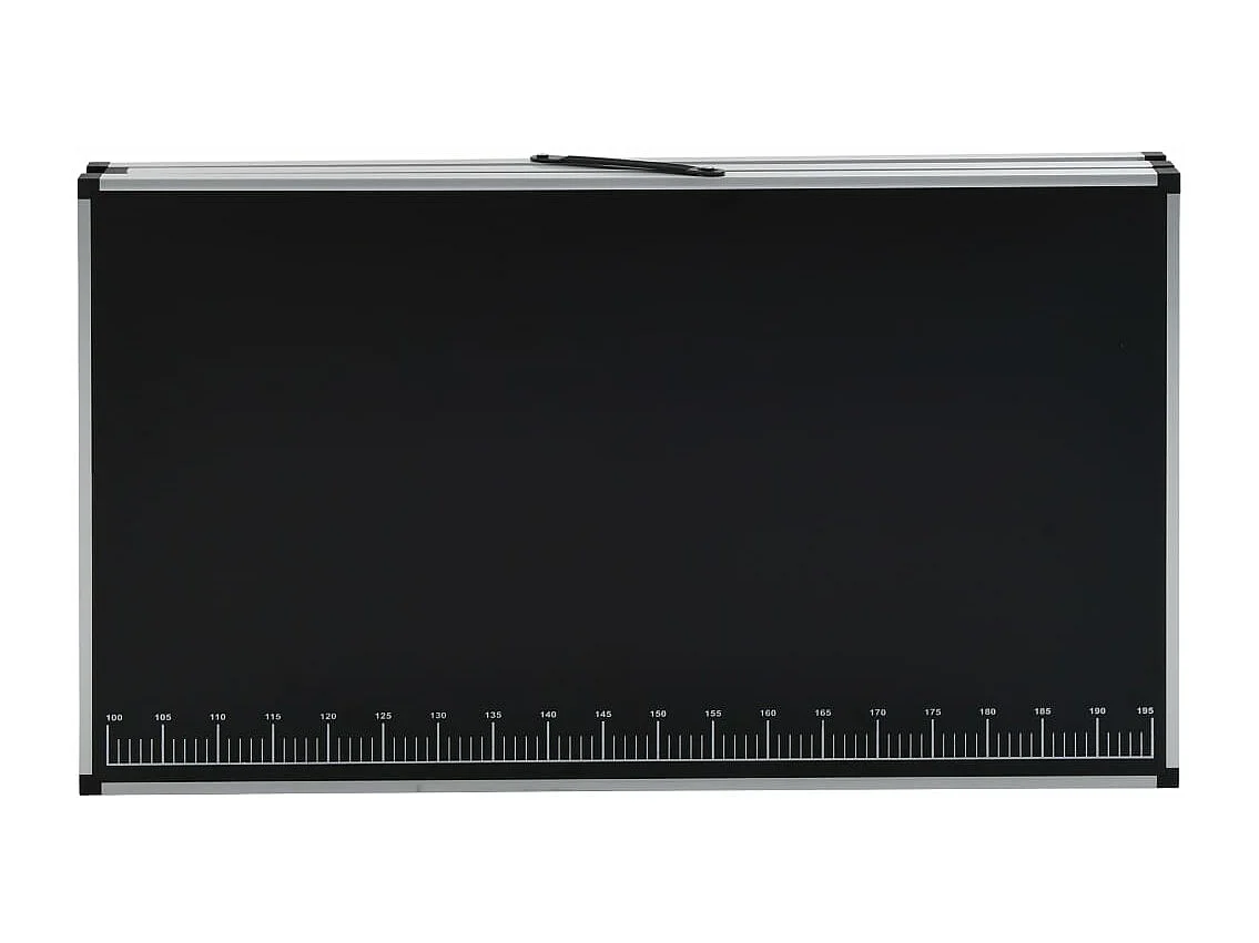 Table à coller pliable MDF et aluminium 300 x 60 x 78 cm GHR81859