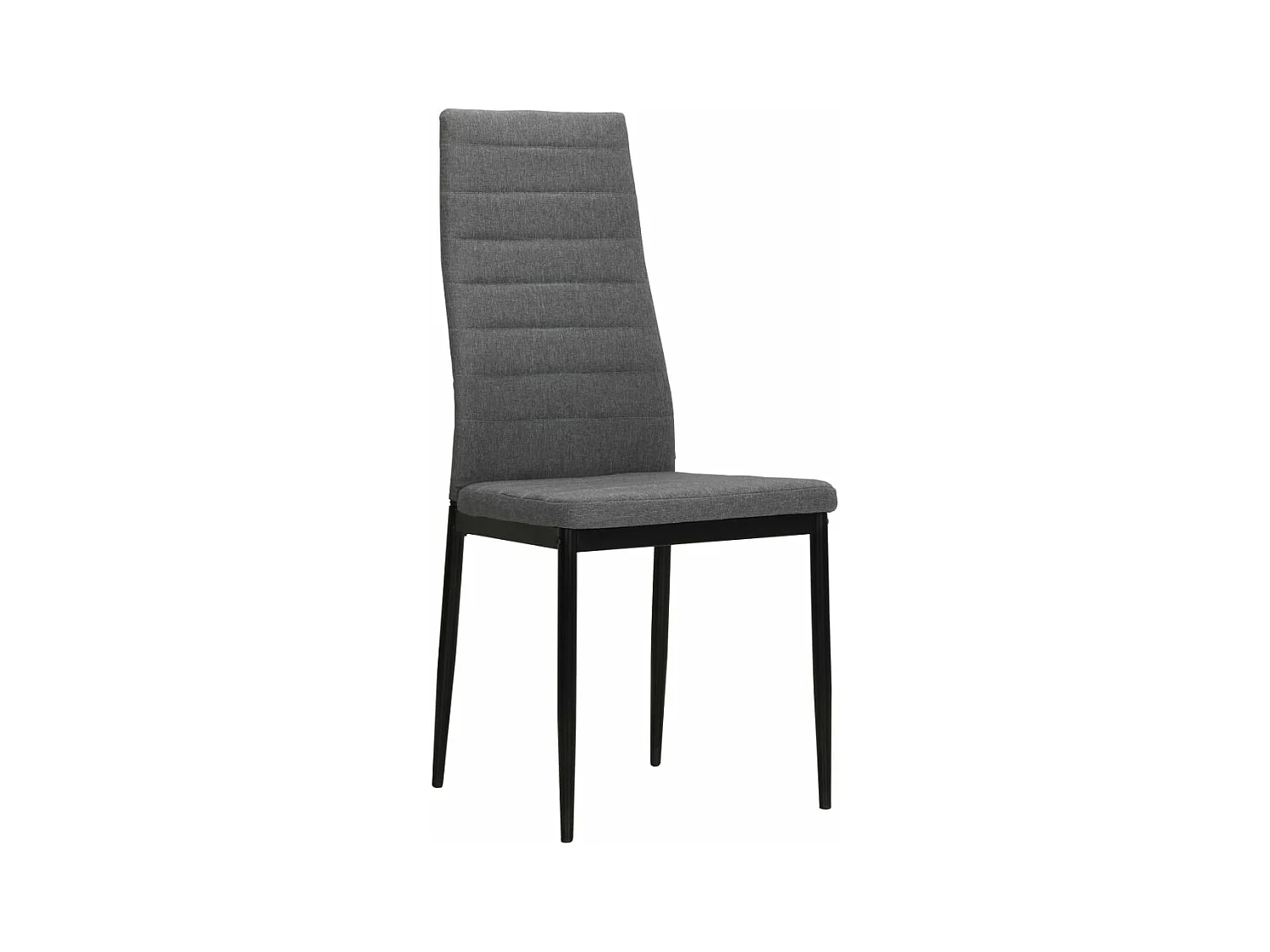 4er-set-Stühle| Esszimmerstühle Hellgrau Stoff -gkd599079