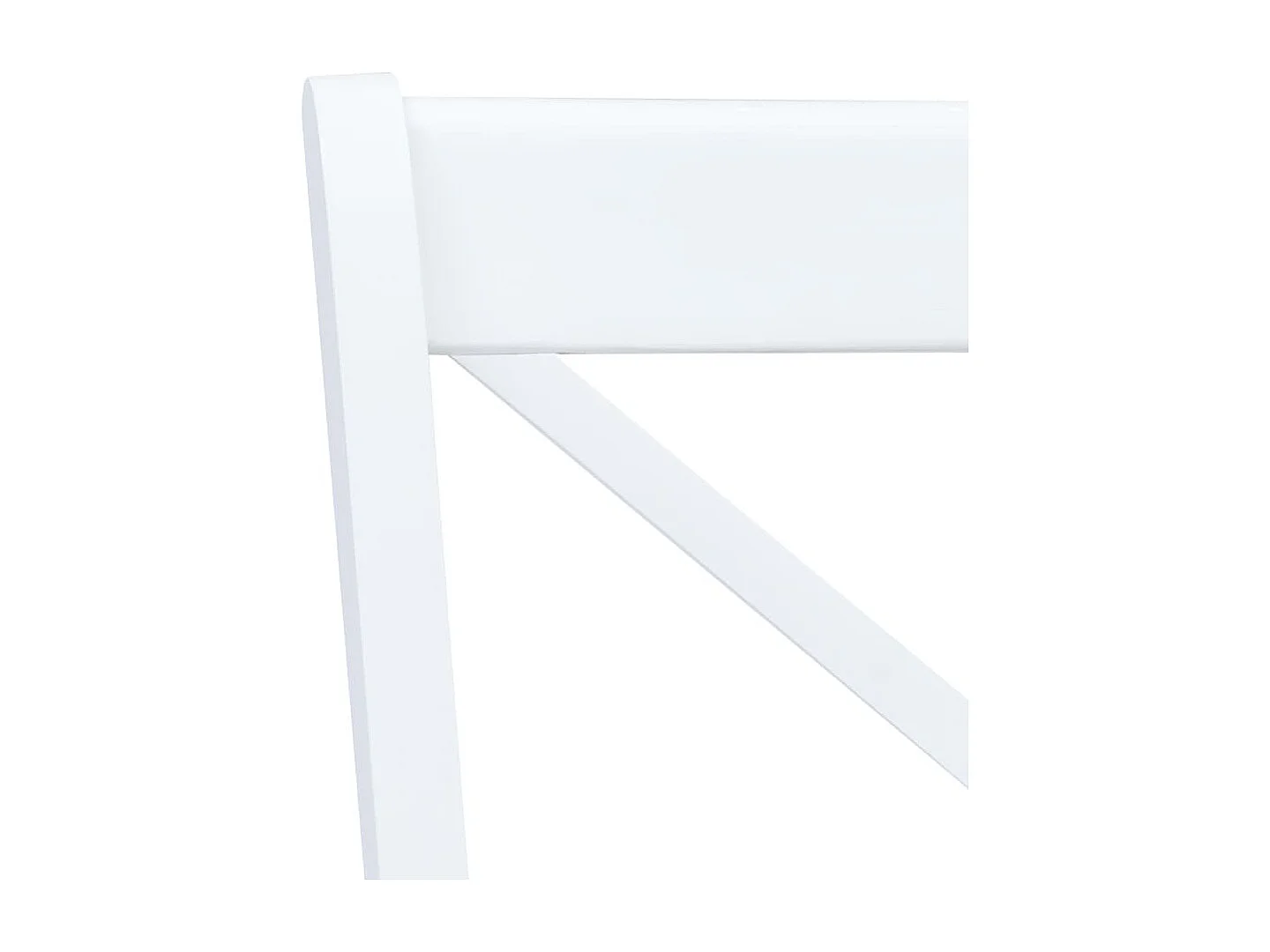 Chaises à manger Lot de 6 blanc et bois clair bois hévéa massif REO62322