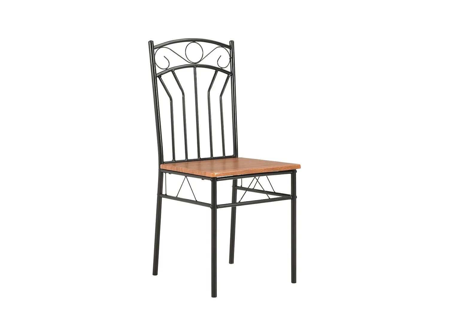 6er-set-Stühle| Esszimmerstühle Braun MDF -gkd858237