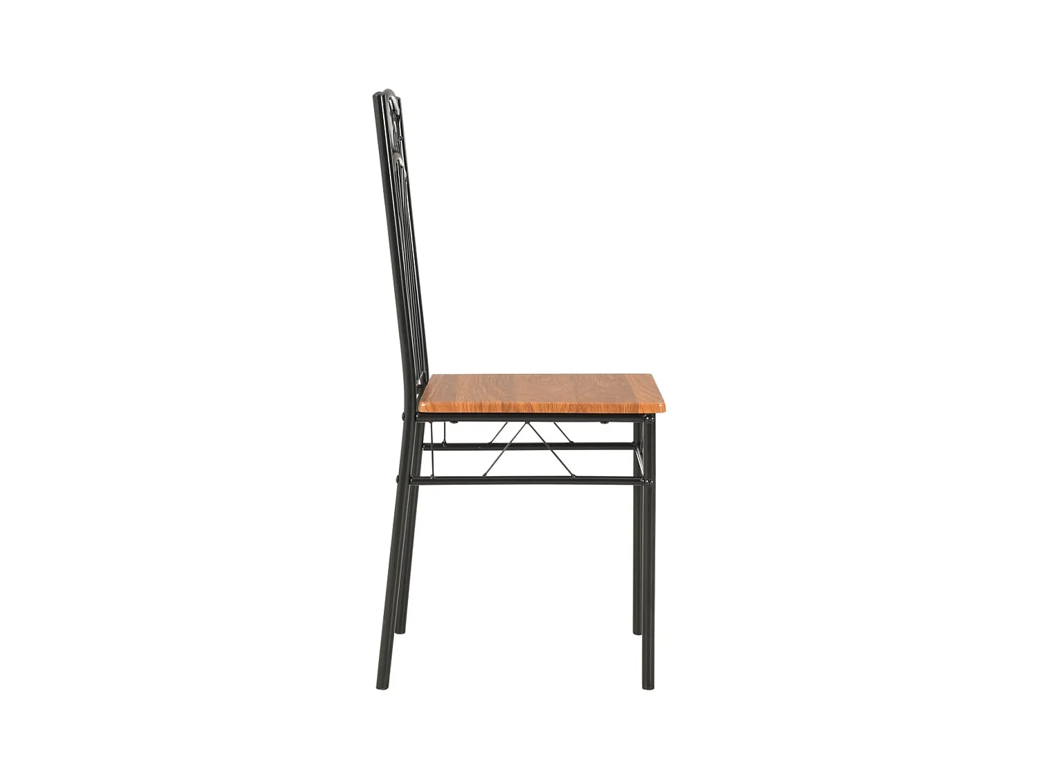 6er-set-Stühle| Esszimmerstühle Braun MDF -gkd858237