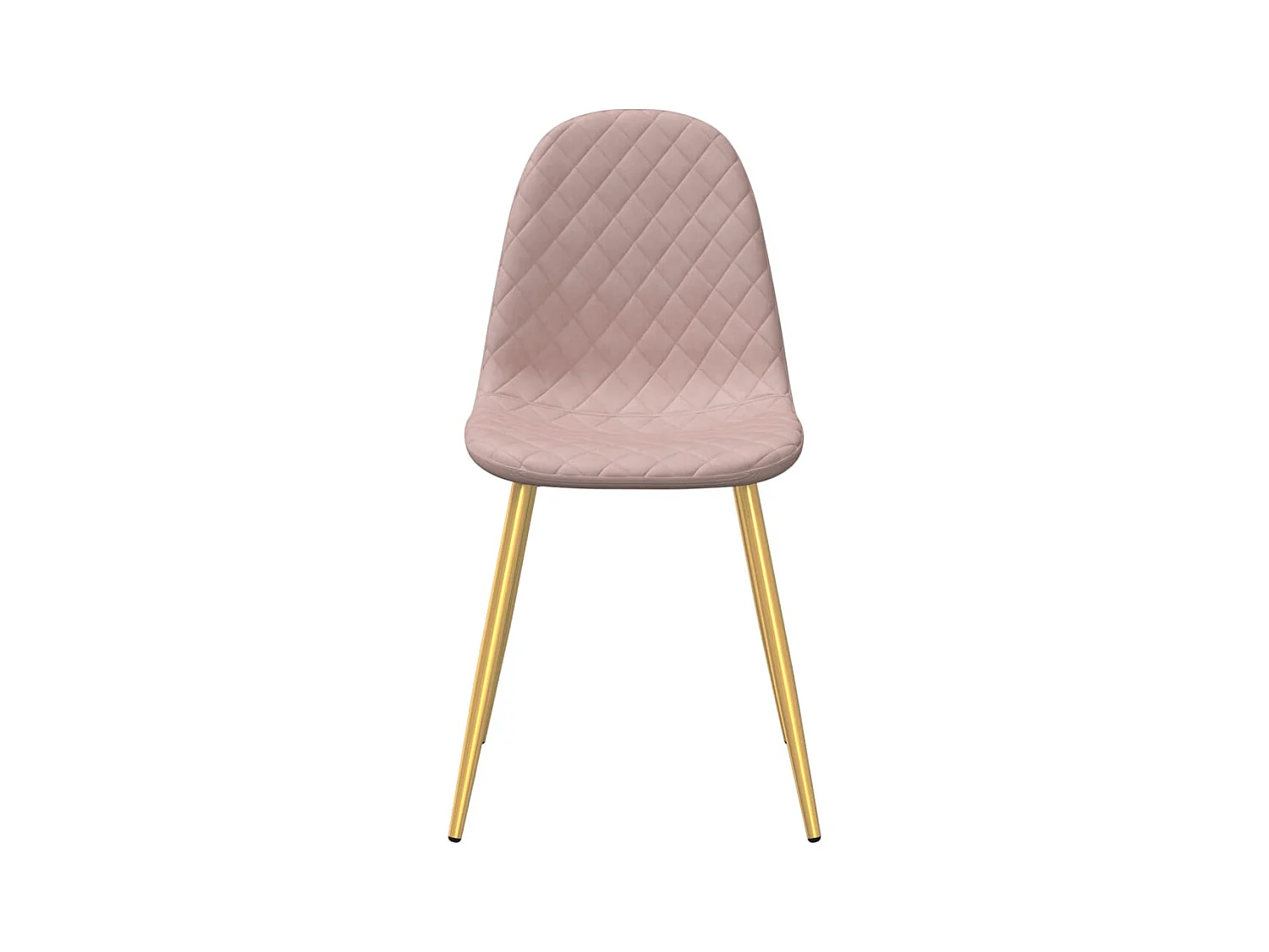 Eetkamerstoelen 4 st fluweel roze NL794111