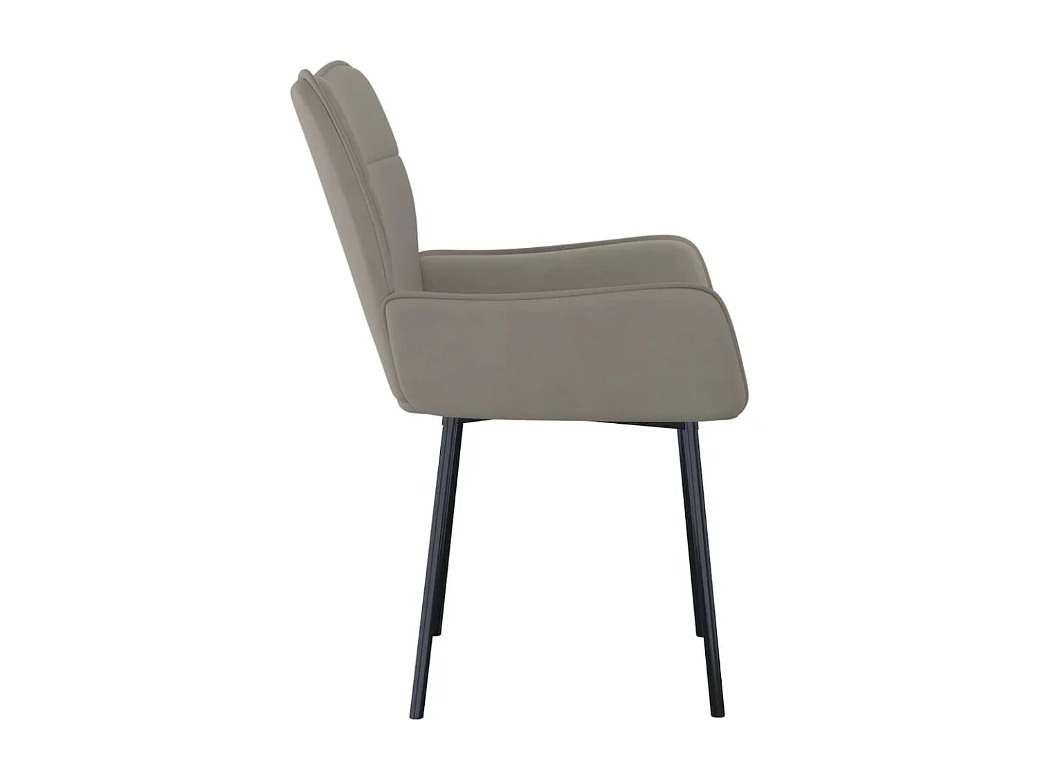 Cadeiras de jantar 2 pcs veludo cinzento-claro PT912899