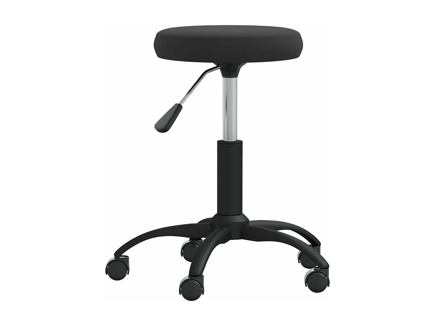 Chaise de salle à manger Noir Velours REO98801