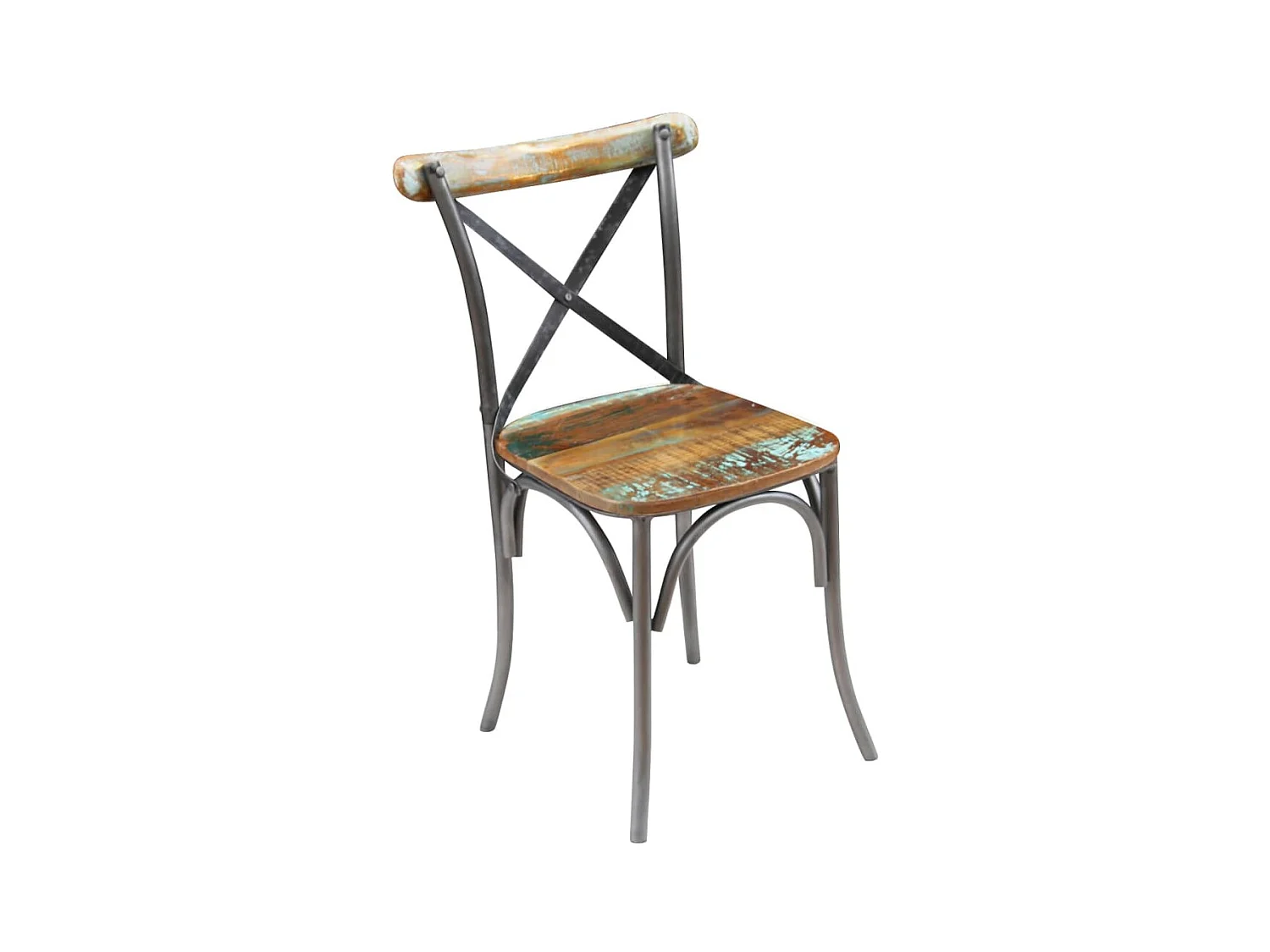 2er-set-Stühle| Esszimmerstühle Altholz Massiv -gkd660358