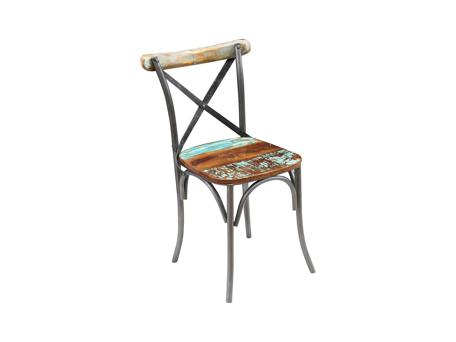 2er-set-Stühle| Esszimmerstühle Altholz Massiv -gkd660358