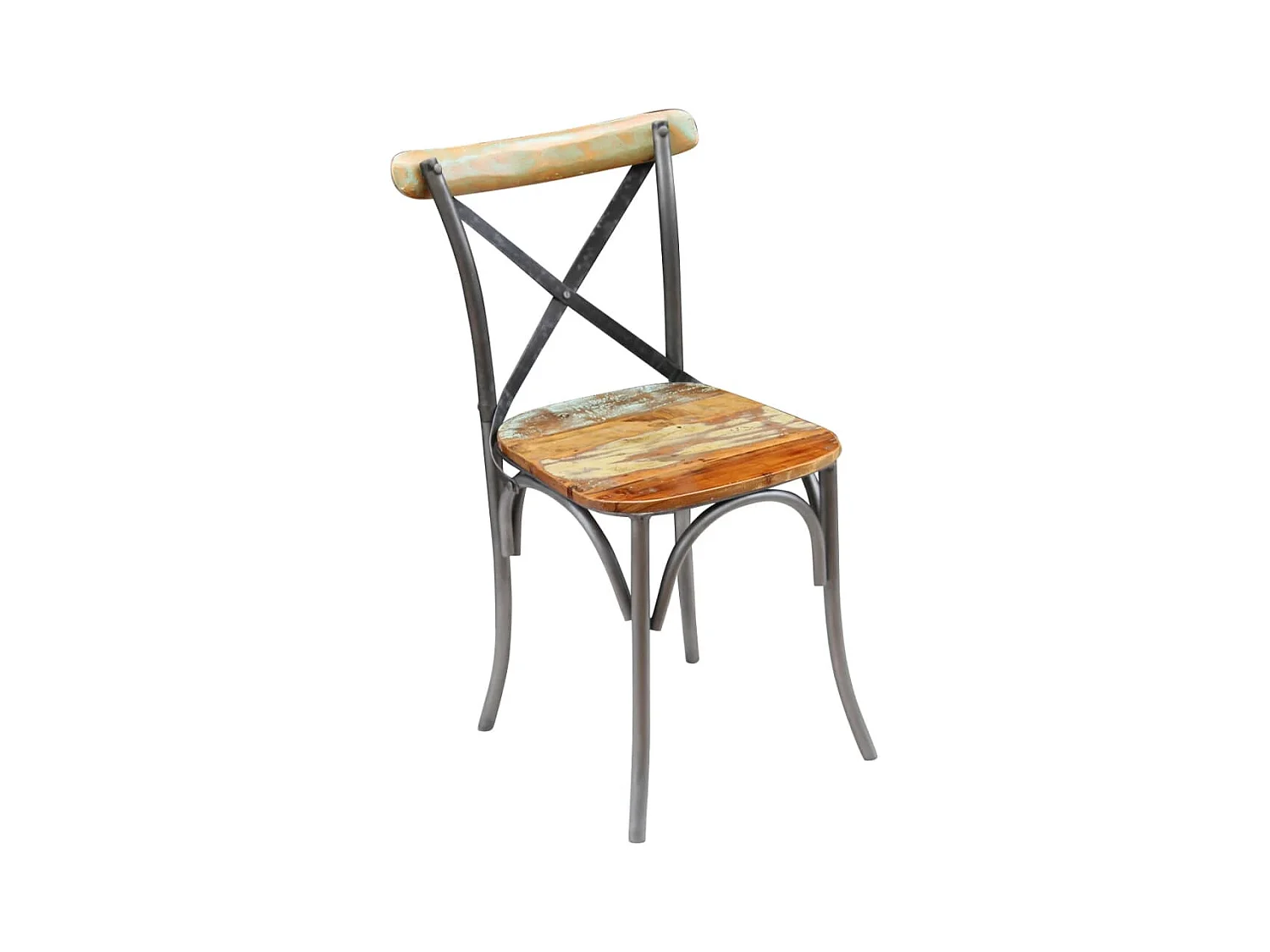 2er-set-Stühle| Esszimmerstühle Altholz Massiv -gkd660358