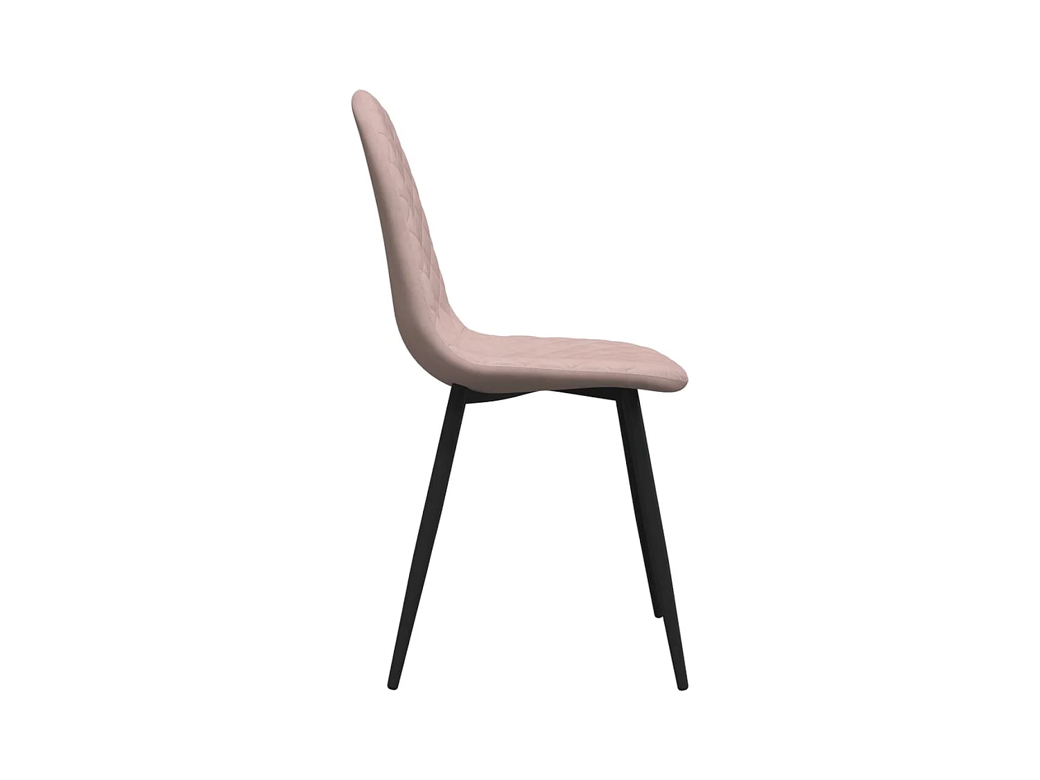 Eetkamerstoelen 6 st fluweel roze NL260780