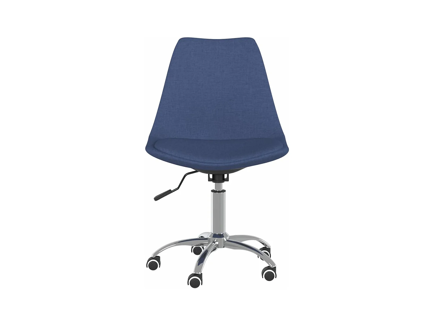 2er-set-Stühle| Esszimmerstühle Drehbar Blau Stoff -gkd586571
