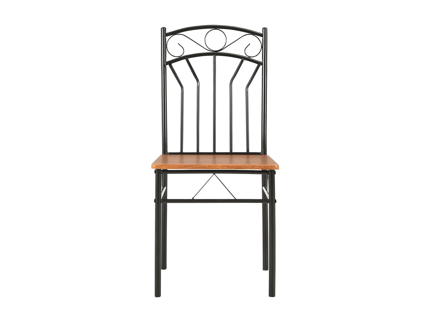 2er-set-Stühle| Esszimmerstühle Braun MDF -gkd276639