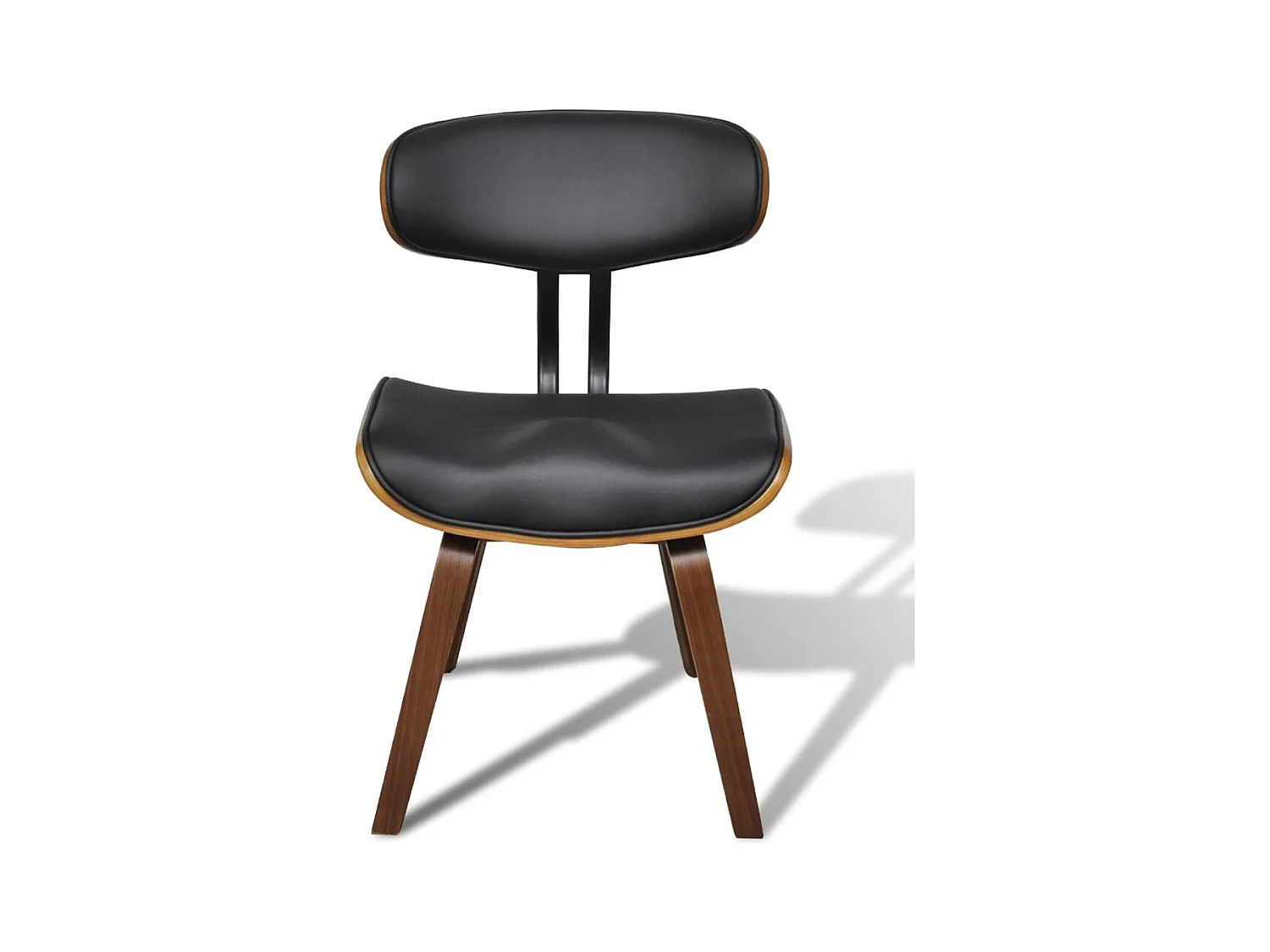 2er-set-Stühle| Esszimmerstühle Bugholz und Kunstleder -gkd837172