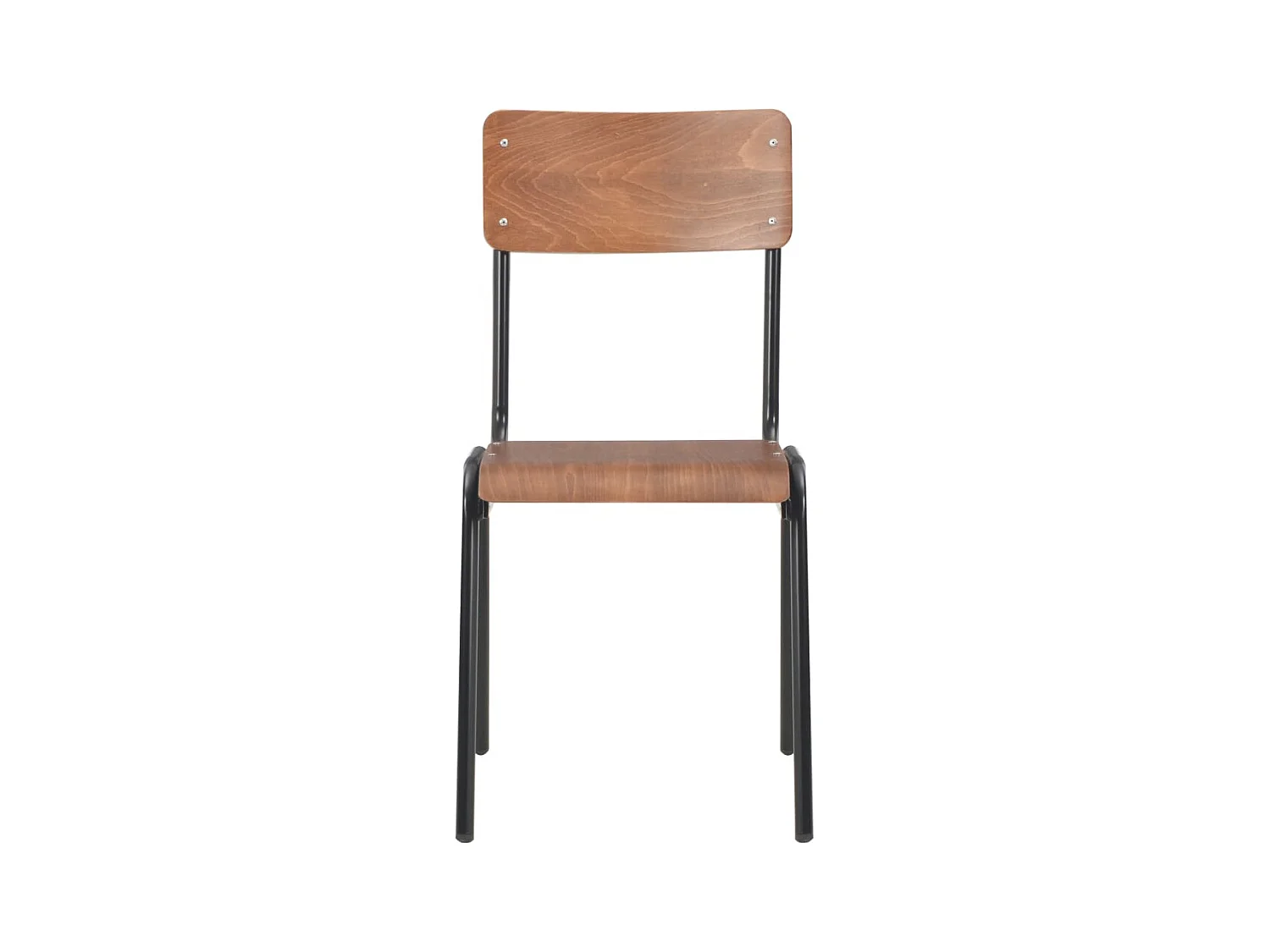 4er-set-Stühle| Esszimmerstühle Braun Massives Sperrholz und Stahl -gkd294488