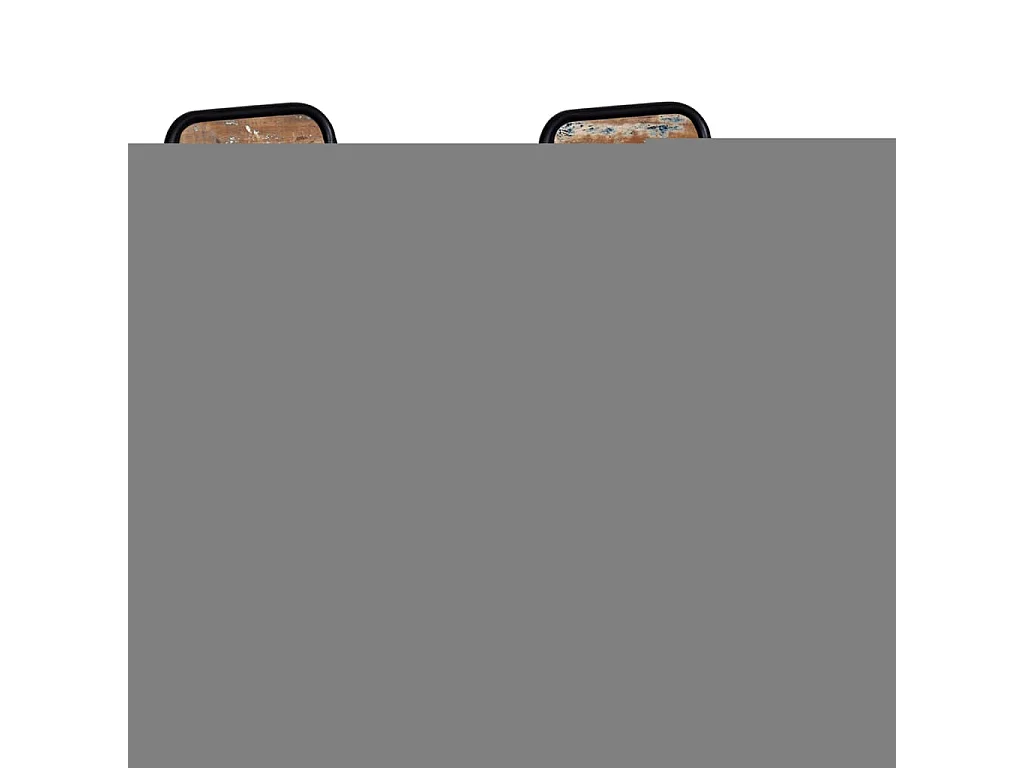 Cadeiras de jantar 2 pcs madeira recuperada maciça PT859000