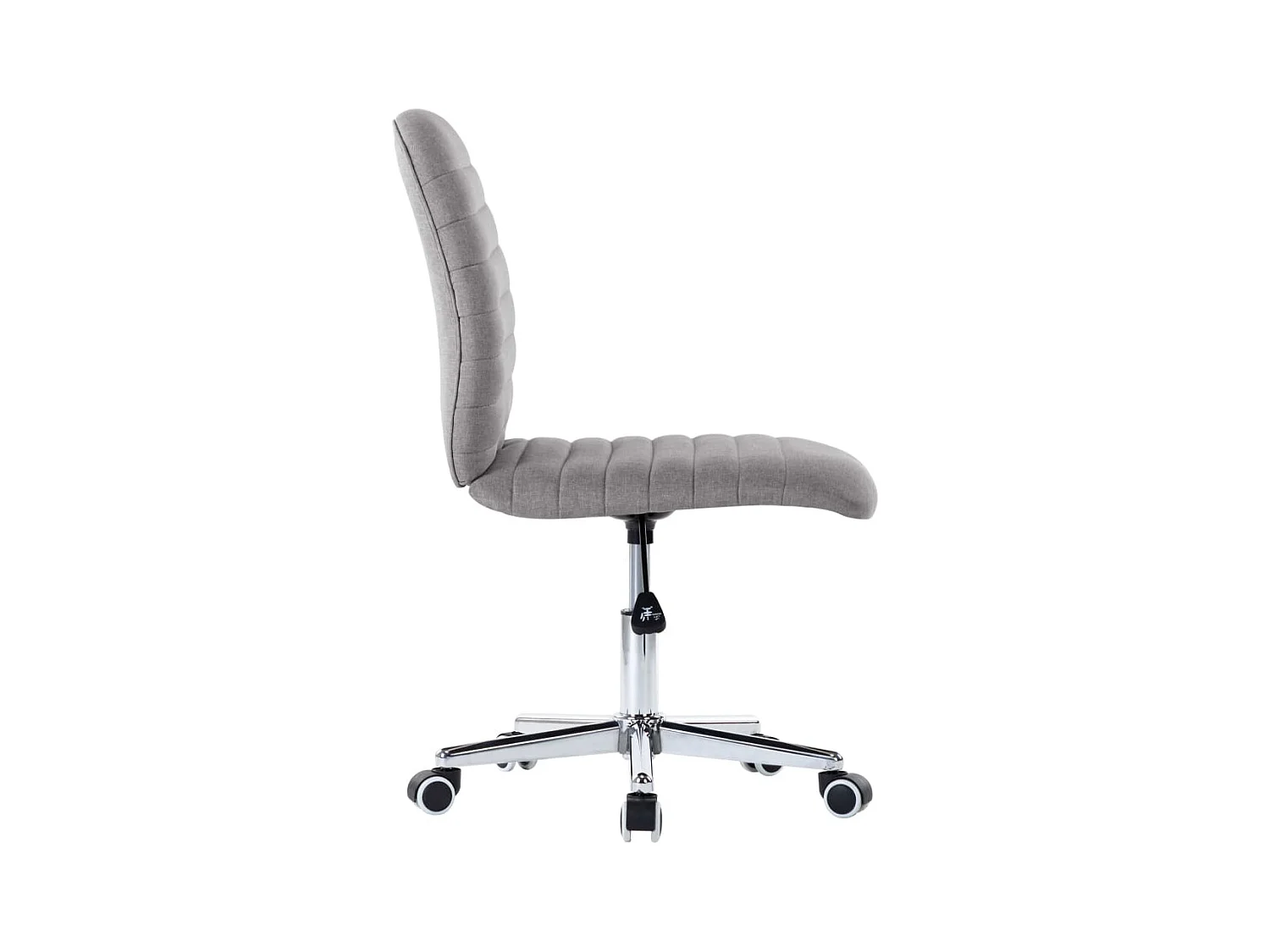 Chaises à manger Lot de 6 gris clair tissu REO87333