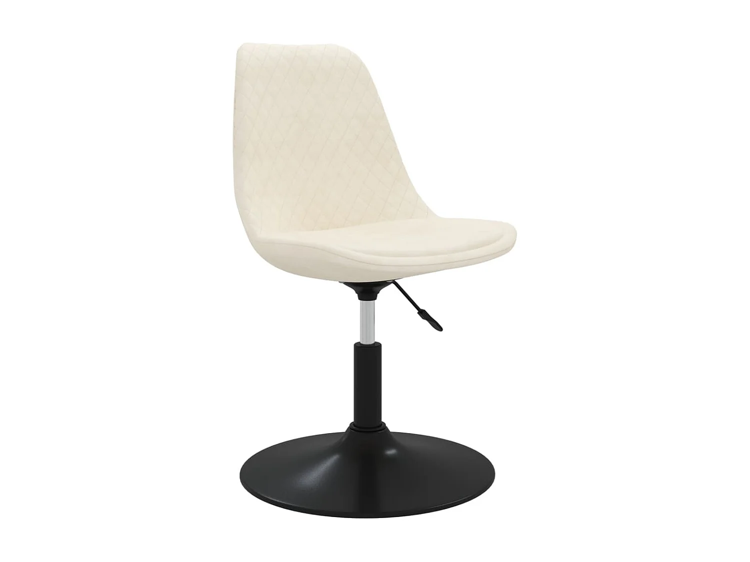 4er-set-Stühle| Esszimmerstühle Drehbar Creme Samt -gkd396818