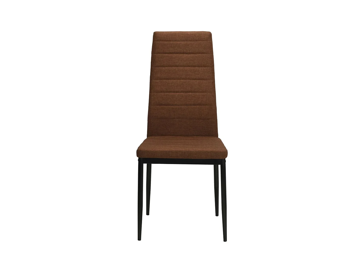 2er-set-Stühle| Esszimmerstühle Braun Stoff -gkd900626