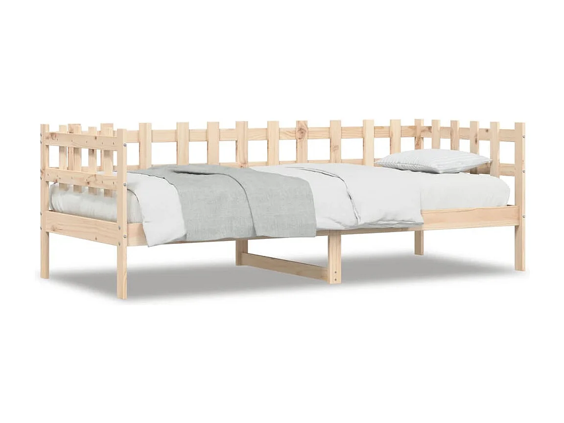 Tagesbett,Sofabett 90x200 cm Massivholz Kiefer -gkd18535
