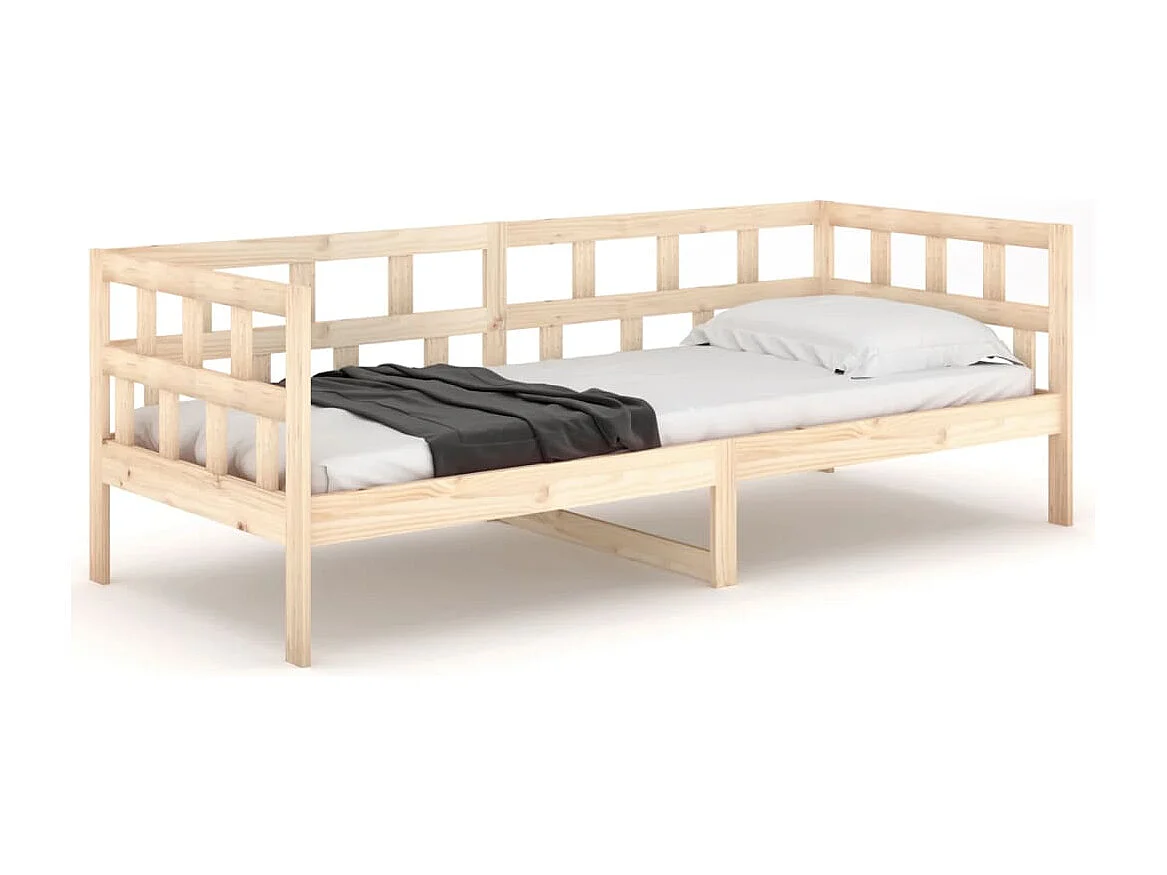 Tagesbett,Sofabett Massivholz Kiefer 80x200 cm -gkd30224