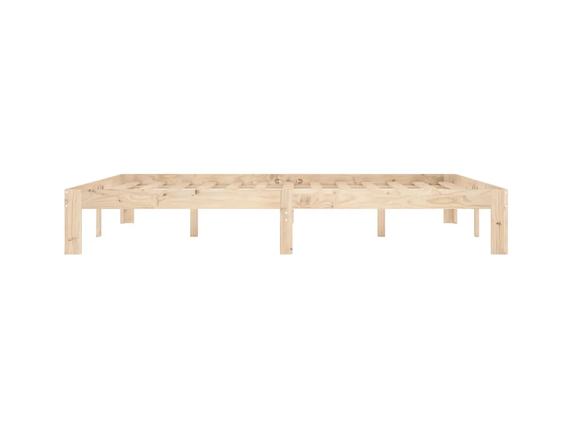 Cama -160x200 cm de madera maciza de pino YOE94727