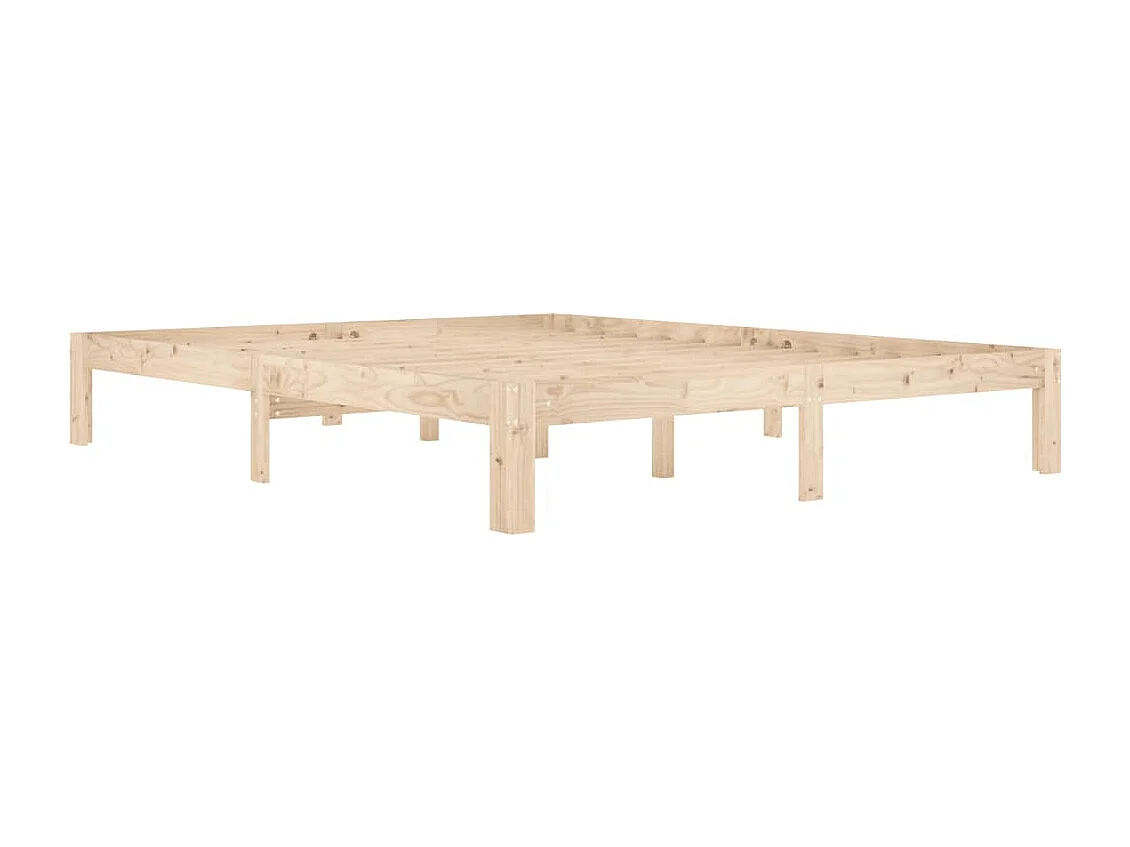 Cama 160x200 cm pinho maciço PT442985