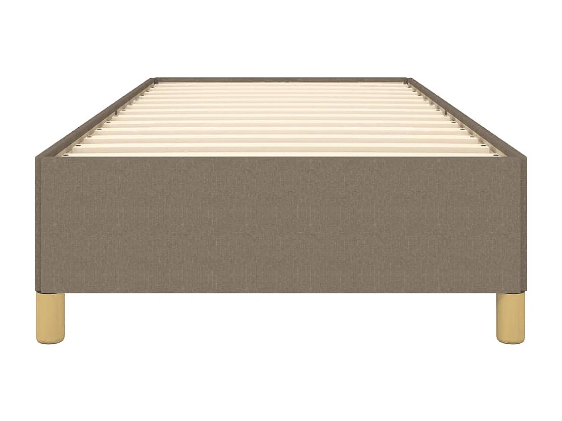 Lit-80x200 cm Taupe Tissu HOQW41466