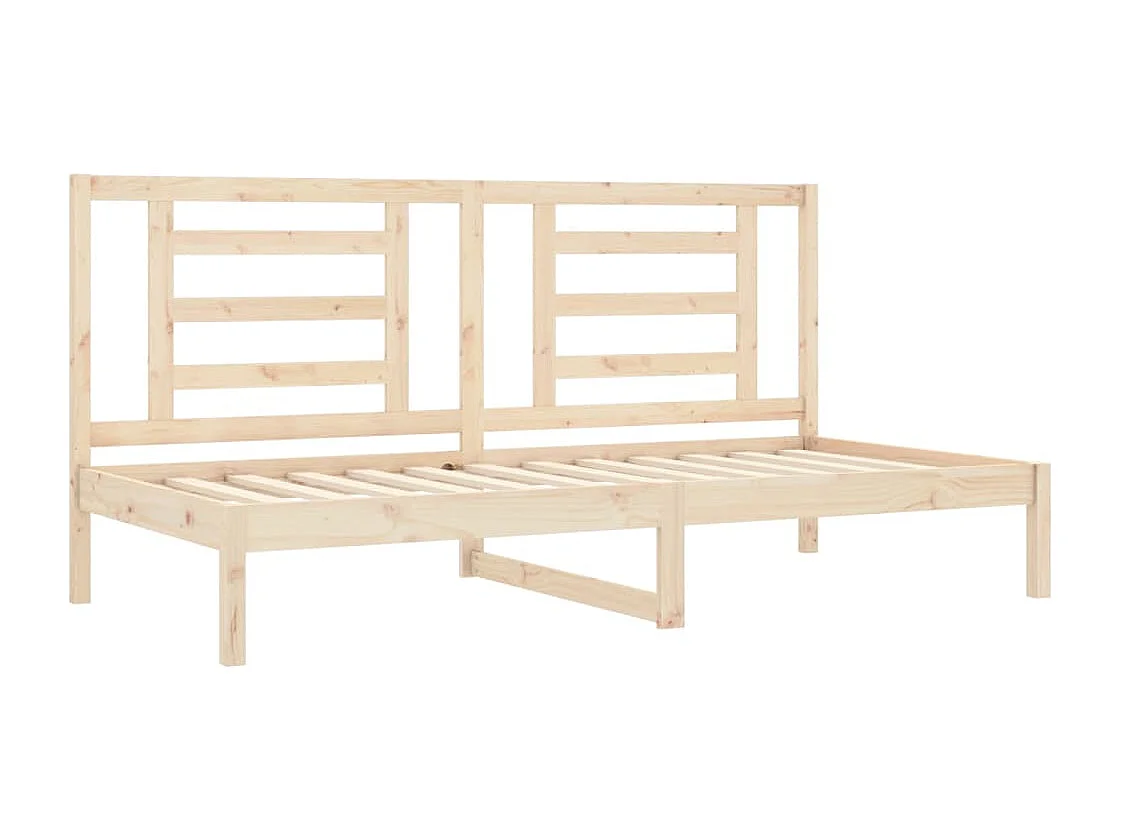 Tagesbett,Sofabett 80x200 cm Massivholz Kiefer -gkd67656
