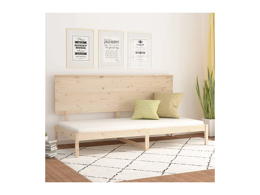 Cama -90x200 cm madera maciza de pino YOE35261