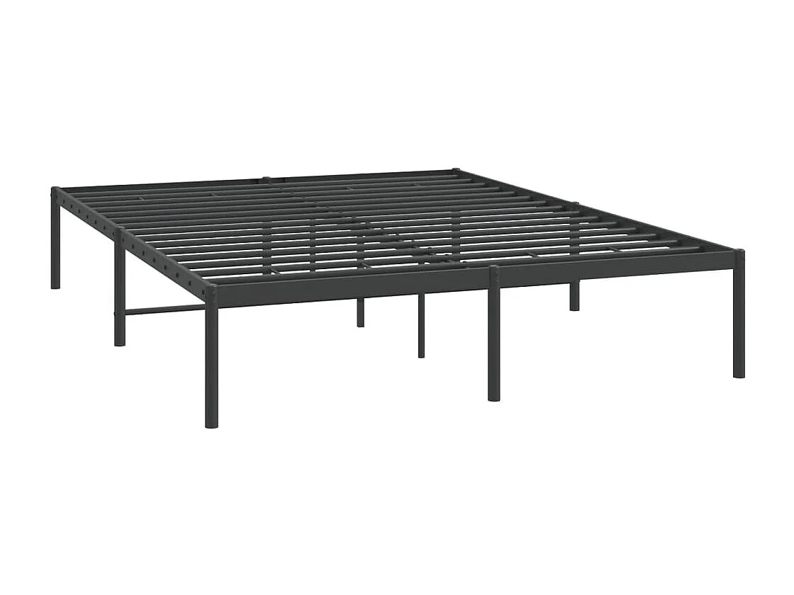 Bedframe metaal zwart 160x200 cm NL15377