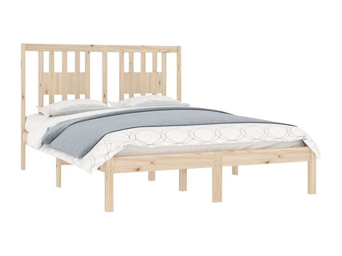 Bedframe massief hout 135x190 cm NL86245