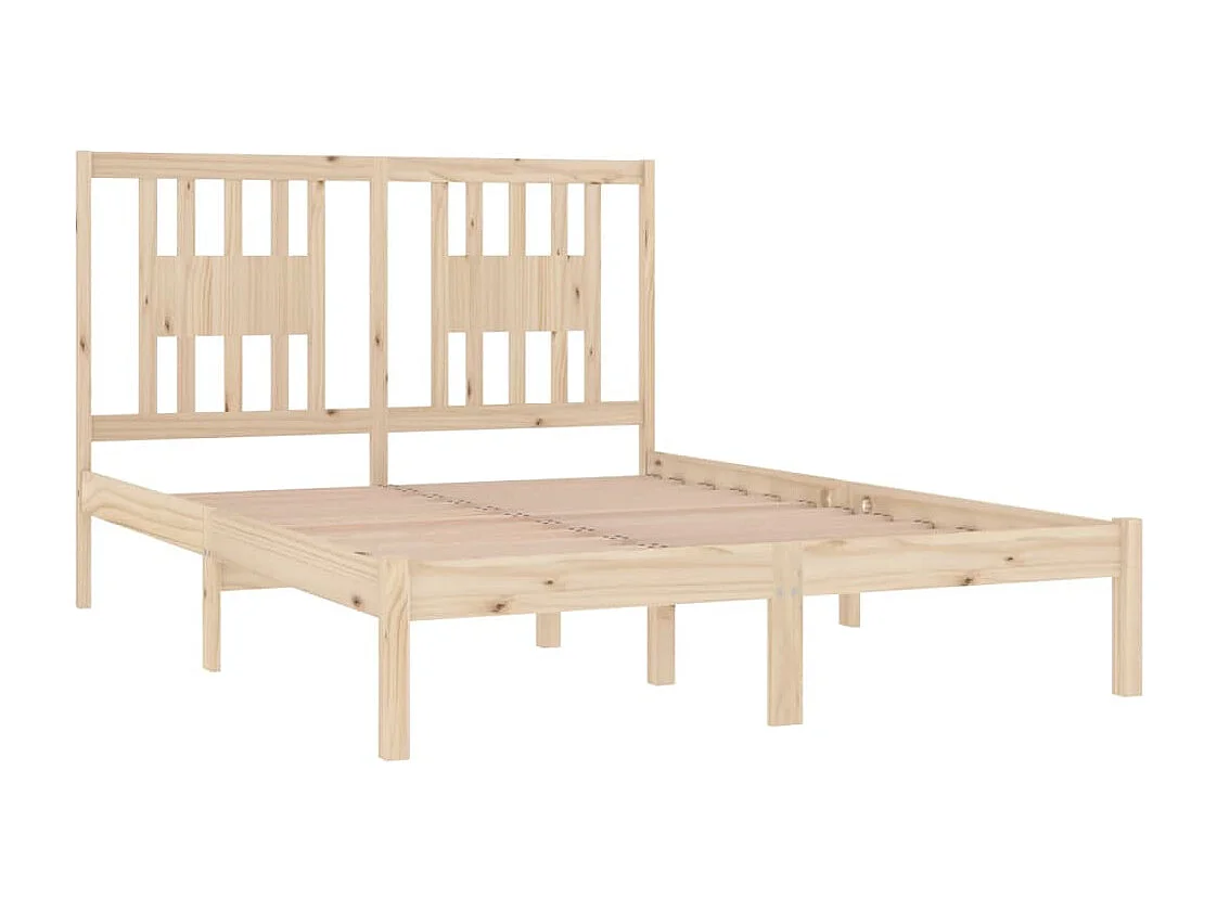 Bedframe massief hout 135x190 cm NL86245