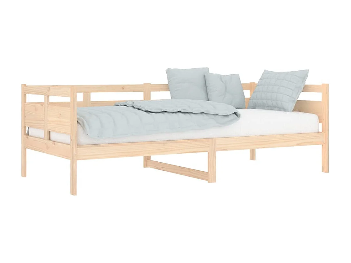 Tagesbett,Sofabett Massivholz Kiefer 90x200 cm -gkd98464