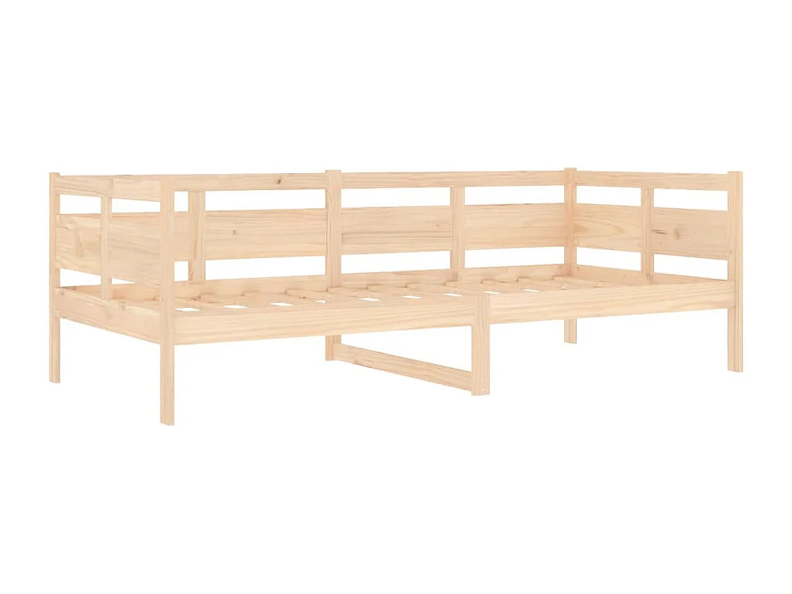 Tagesbett,Sofabett Massivholz Kiefer 90x200 cm -gkd98464