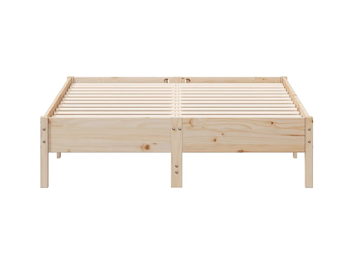 Lit-120x190 cm Bois de pin massif HOQW17298