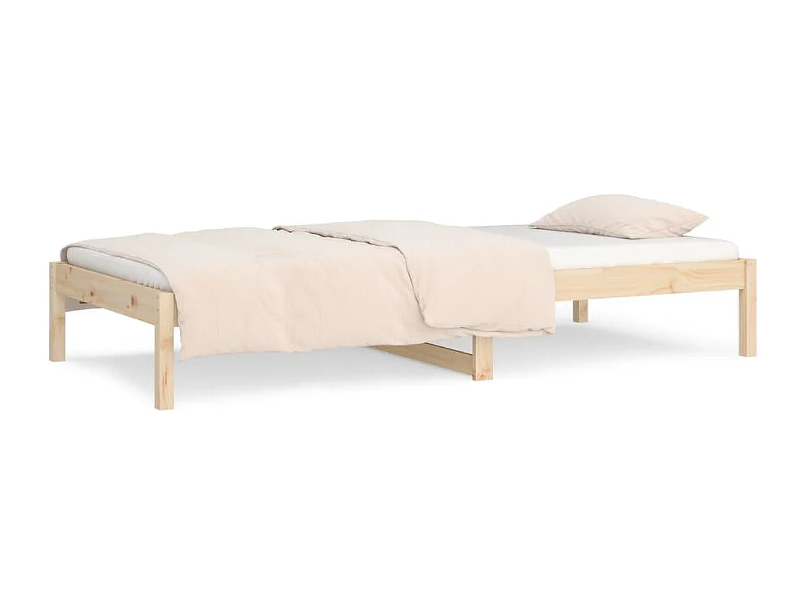 Tagesbett,Sofabett 80x200 cm Massivholz Kiefer -gkd98887