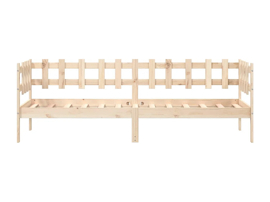 Tagesbett,Sofabett 80x200 cm Massivholz Kiefer -gkd97171